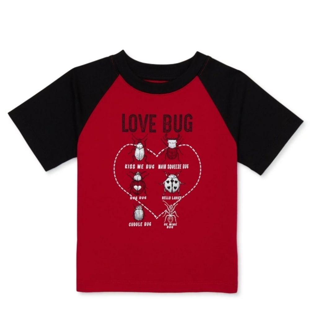 Valentine's Day Toddler Short sleeve Tee size 18m